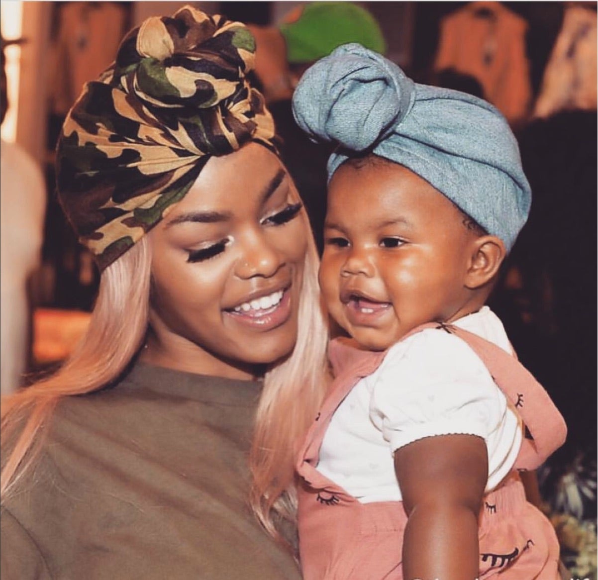 Photo Fab: Teyana Taylor and Baby Junie Are Adorable in Chic Turbans